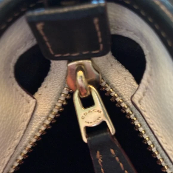 Coach Butterfly Bandana Paisley Zip Tote - Picture 6 of 9